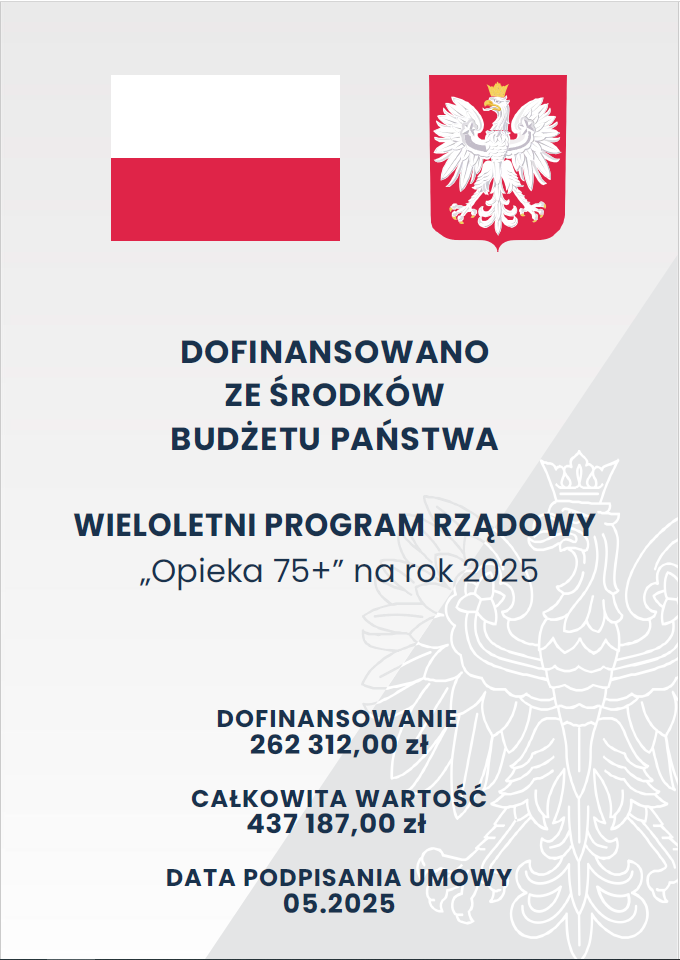 OPIEKA 75+ 2025 ROK