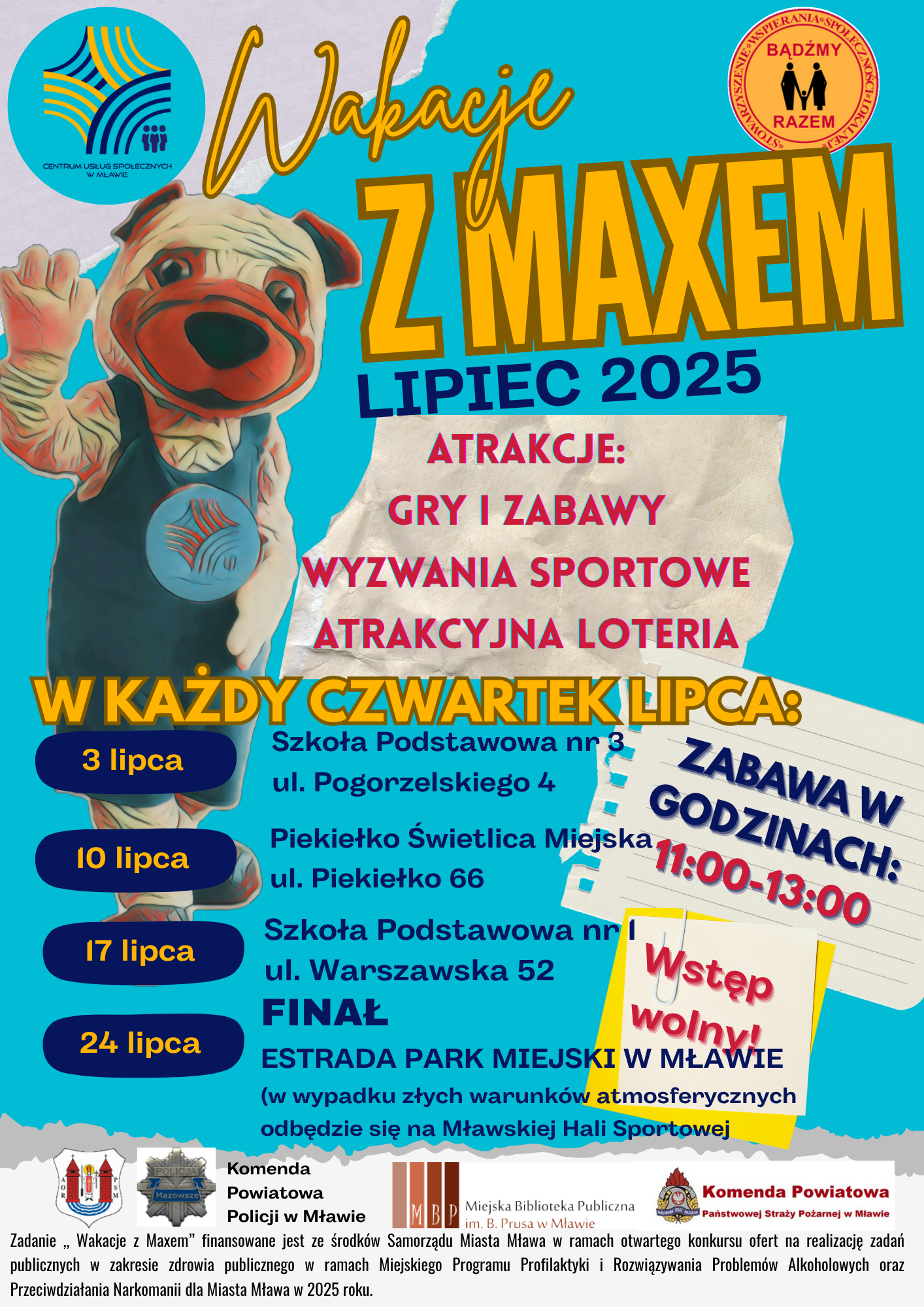 WAKACJE Z MAXEM 2025