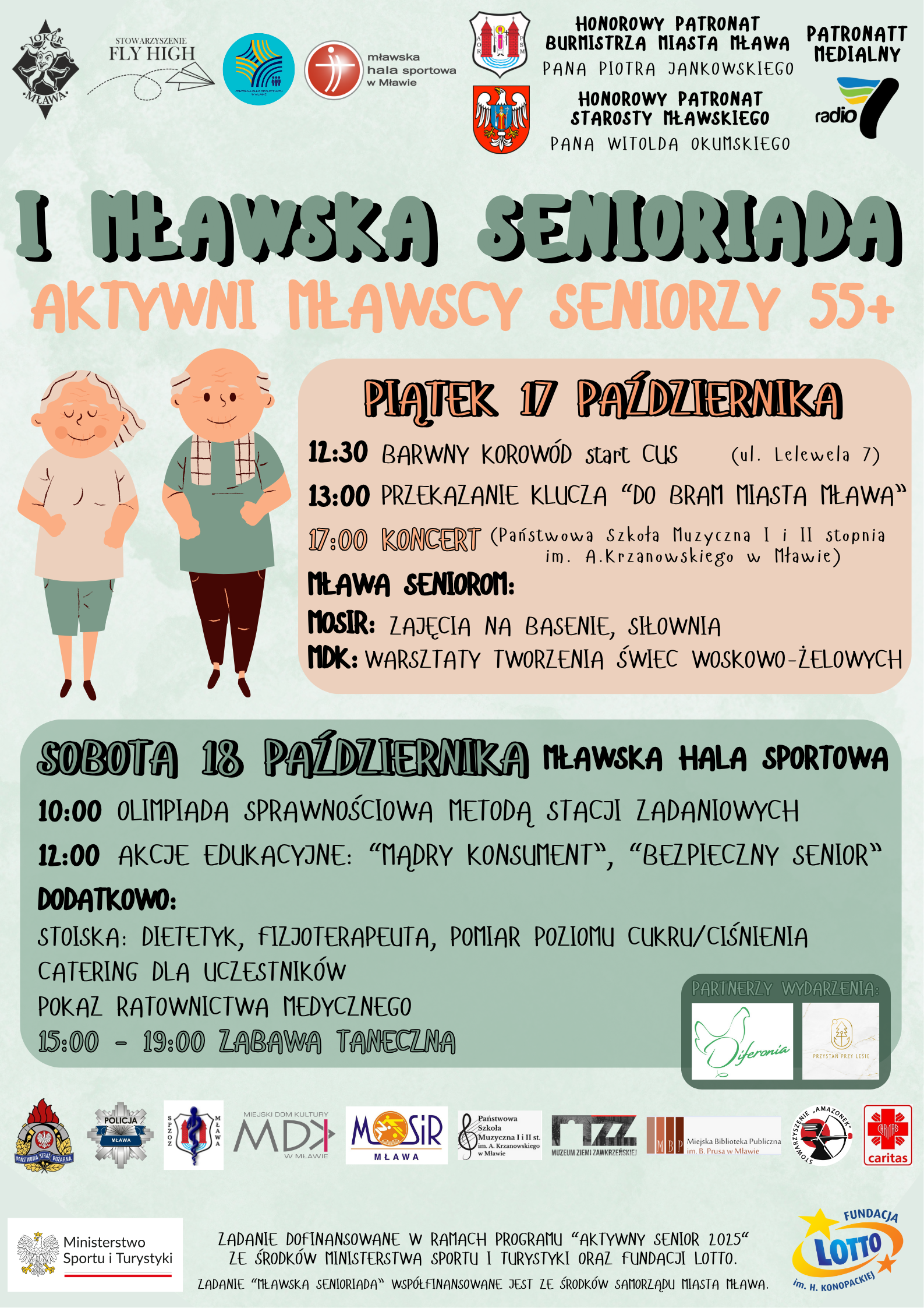 I MŁAWSKA SENIORIADA