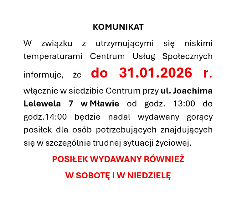KONTYNUACJA GORĄCEGO POSIŁKU