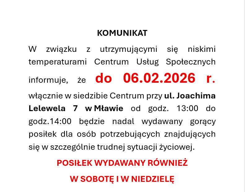 KONTYNUACJA GORĄCEGO POSIŁKU