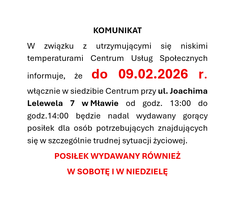 KONTYNUACJA GORĄCEGO POSIŁKU